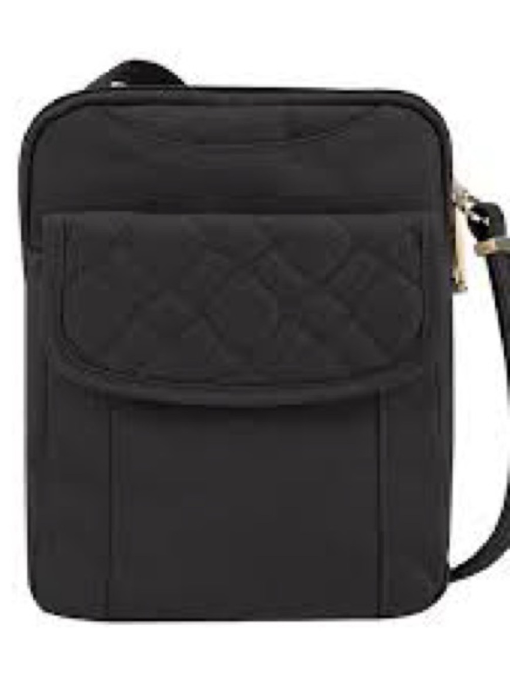 Travelon Anti-Theft Signature Quilted Slim Pouch black